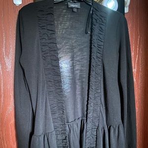Black Detailed Cardigan